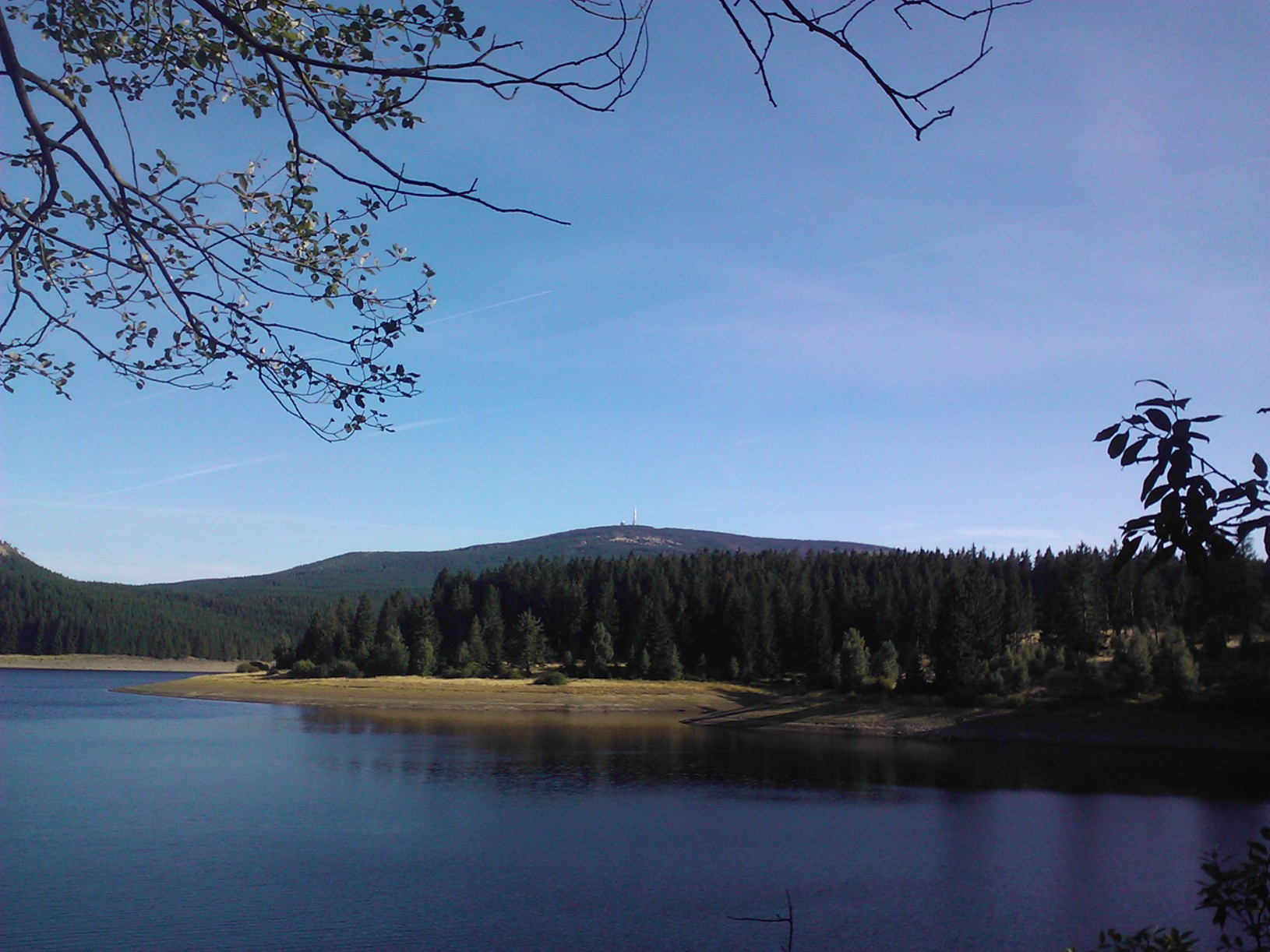 Stille Landschaft im Harz als Ort mit Abstand zum Alltag